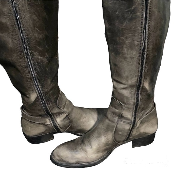 Born tall leather riding boots - size 9 - Picture 8 of 12